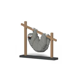 Jekca Games-- Sloth - 01S - Lego - Sculpture - Construction - 4D - Brick Animals - Toys - Avvenice