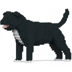 Jekca Games-- Staffordshire Bull Terrier 01S-M02 - Lego - Sculpture - Construction - 4D - Brick Animals - Toys - Avvenice