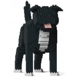 Jekca Games-- Staffordshire Bull Terrier 01S-M02 - Lego - Sculpture - Construction - 4D - Brick Animals - Toys - Avvenice
