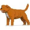 Jekca Games-- Staffordshire Bull Terrier 01-M01 - Big - Lego - Sculpture - Construction - 4D - Brick Animals - Toys - Avvenice