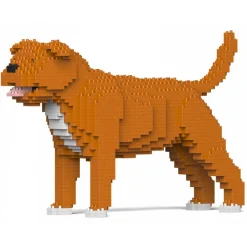 Jekca Games-- Staffordshire Bull Terrier 01-M01 - Big - Lego - Sculpture - Construction - 4D - Brick Animals - Toys - Avvenice