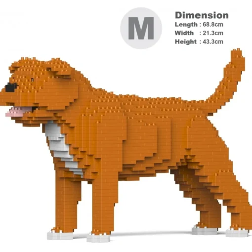 Jekca Games-- Staffordshire Bull Terrier 01-M01 - Big - Lego - Sculpture - Construction - 4D - Brick Animals - Toys - Avvenice