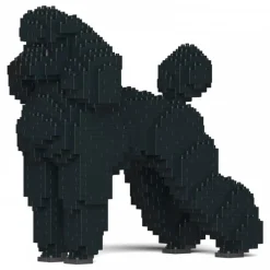 Jekca Games-- Standard Poodle 01-M01 - Big - Lego - Sculpture - Construction - 4D - Brick Animals - Toys - Avvenice