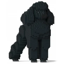 Jekca Games-- Standard Poodle 01-M01 - Big - Lego - Sculpture - Construction - 4D - Brick Animals - Toys - Avvenice