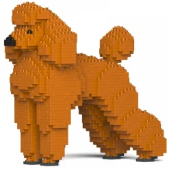 Jekca Games-- Standard Poodle 01-S13 - Big - Lego - Sculpture - Construction - 4D - Brick Animals - Toys - Avvenice