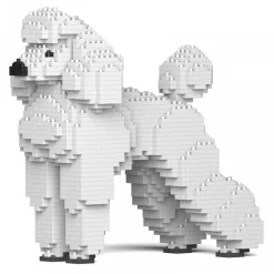 Jekca Games-- Standard Poodle 01S-S01 - Lego - Sculpture - Construction - 4D - Brick Animals - Toys - Avvenice