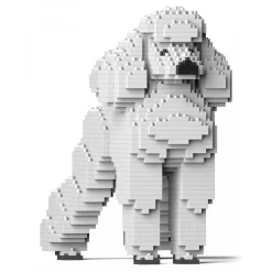 Jekca Games-- Standard Poodle 01S-S01 - Lego - Sculpture - Construction - 4D - Brick Animals - Toys - Avvenice