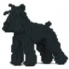 Jekca Games-- Standard Schnauzer 01S-M03 - Lego - Sculpture - Construction - 4D - Brick Animals - Toys - Avvenice