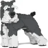 Jekca Games-- Standard Schnauzer 02-M01 - Big - Lego - Sculpture - Construction - 4D - Brick Animals - Toys - Avvenice