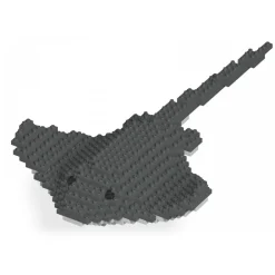 Jekca Games-- Stingray 01S - Lego - Sculpture - Construction - 4D - Brick Animals - Toys - Avvenice