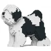 Jekca Games-- Tibetan Terrier 01S-M02 - Lego - Sculpture - Construction - 4D - Brick Animals - Toys - Avvenice