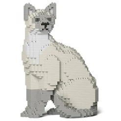 Jekca Games-- Tonkinese Cat 01S-M02 - Lego - Sculpture - Construction - 4D - Brick Animals - Toys - Avvenice