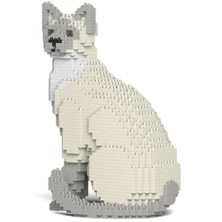 Jekca Games-- Tonkinese Cat 01S-M02 - Lego - Sculpture - Construction - 4D - Brick Animals - Toys - Avvenice