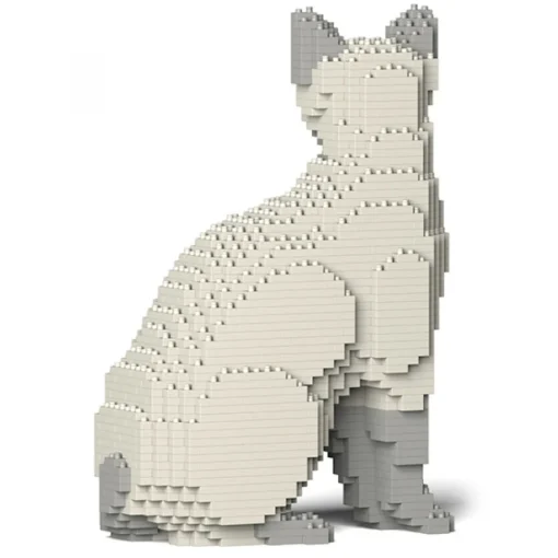 Jekca Games-- Tonkinese Cat 01S-M02 - Lego - Sculpture - Construction - 4D - Brick Animals - Toys - Avvenice