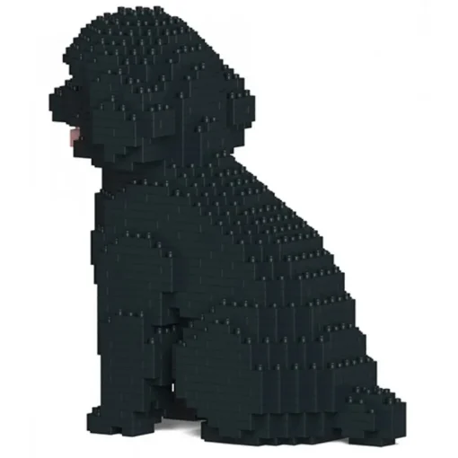 Jekca Games-- Toy Poodle 03-M02 - Big - Lego - Sculpture - Construction - 4D - Brick Animals - Toys - Avvenice