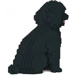 Jekca Games-- Toy Poodle 03-M02 - Big - Lego - Sculpture - Construction - 4D - Brick Animals - Toys - Avvenice