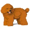 Jekca Games-- Toy Poodle 05-M04 - Big - Lego - Sculpture - Construction - 4D - Brick Animals - Toys - Avvenice