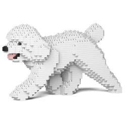 Jekca Games-- Toy Poodle 02-M01 - Big - Lego - Sculpture - Construction - 4D - Brick Animals - Toys - Avvenice