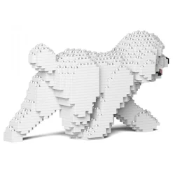 Jekca Games-- Toy Poodle 02-M01 - Big - Lego - Sculpture - Construction - 4D - Brick Animals - Toys - Avvenice