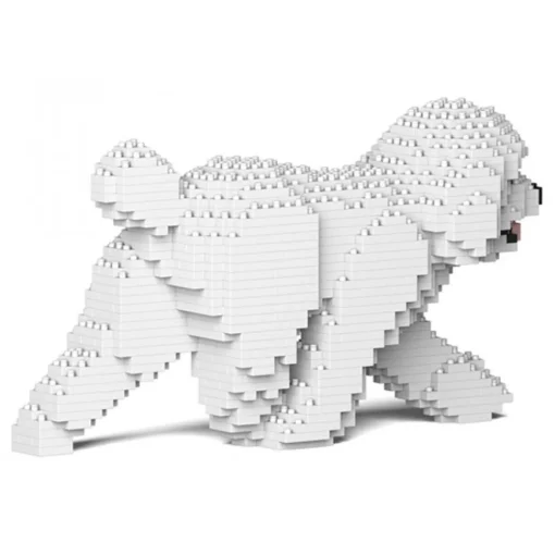 Jekca Games-- Toy Poodle 02-M01 - Big - Lego - Sculpture - Construction - 4D - Brick Animals - Toys - Avvenice