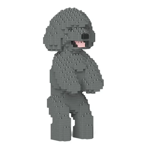 Jekca Games-- Toy Poodle 04S-M06 - Lego - Sculpture - Construction - 4D - Brick Animals - Toys - Avvenice