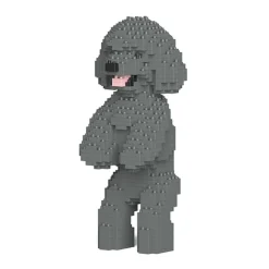 Jekca Games-- Toy Poodle 04S-M06 - Lego - Sculpture - Construction - 4D - Brick Animals - Toys - Avvenice