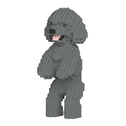 Jekca Games-- Toy Poodle 04S-M06 - Lego - Sculpture - Construction - 4D - Brick Animals - Toys - Avvenice