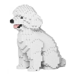 Jekca Games-- Toy Poodle 03S-M01 - Lego - Sculpture - Construction - 4D - Brick Animals - Toys - Avvenice