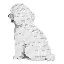 Jekca Games-- Toy Poodle 03S-M01 - Lego - Sculpture - Construction - 4D - Brick Animals - Toys - Avvenice