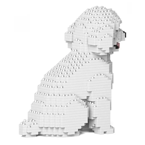 Jekca Games-- Toy Poodle 03S-M01 - Lego - Sculpture - Construction - 4D - Brick Animals - Toys - Avvenice