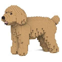 Jekca Games-- Toy Poodle 01S-M03 - Lego - Sculpture - Construction - 4D - Brick Animals - Toys - Avvenice