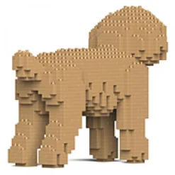 Jekca Games-- Toy Poodle 01S-M03 - Lego - Sculpture - Construction - 4D - Brick Animals - Toys - Avvenice
