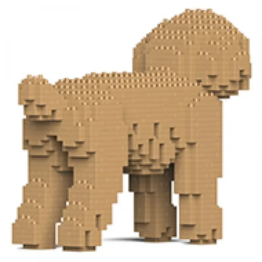 Jekca Games-- Toy Poodle 01S-M03 - Lego - Sculpture - Construction - 4D - Brick Animals - Toys - Avvenice