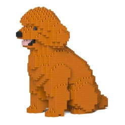 Jekca Games-- Toy Poodle 03S-M04 - Lego - Sculpture - Construction - 4D - Brick Animals - Toys - Avvenice