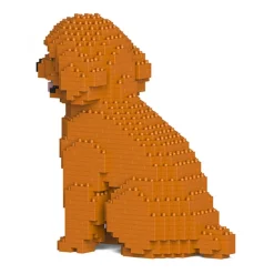 Jekca Games-- Toy Poodle 03S-M04 - Lego - Sculpture - Construction - 4D - Brick Animals - Toys - Avvenice