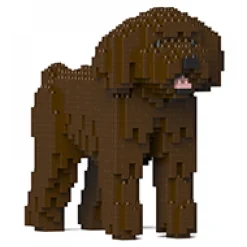 Jekca Games-- Toy Poodle 01S-M05 - Lego - Sculpture - Construction - 4D - Brick Animals - Toys - Avvenice