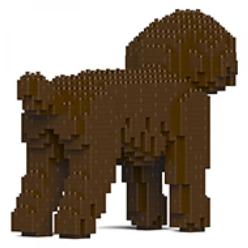 Jekca Games-- Toy Poodle 01S-M05 - Lego - Sculpture - Construction - 4D - Brick Animals - Toys - Avvenice
