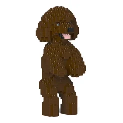 Jekca Games-- Toy Poodle 04S-M05 - Lego - Sculpture - Construction - 4D - Brick Animals - Toys - Avvenice