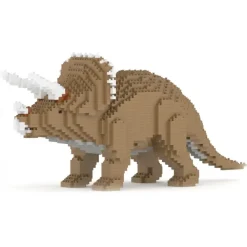 Jekca Games-- Triceratops 01-M02 - Big - Lego - Sculpture - Construction - 4D - Brick Animals - Toys - Avvenice
