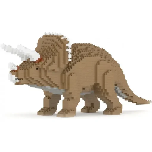 Jekca Games-- Triceratops 01-M02 - Big - Lego - Sculpture - Construction - 4D - Brick Animals - Toys - Avvenice