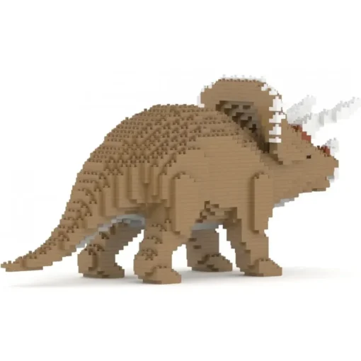 Jekca Games-- Triceratops 01-M02 - Big - Lego - Sculpture - Construction - 4D - Brick Animals - Toys - Avvenice