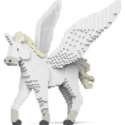 Jekca Games-- Unicorn 02 - Big - Lego - Sculpture - Construction - 4D - Brick Animals - Toys - Avvenice