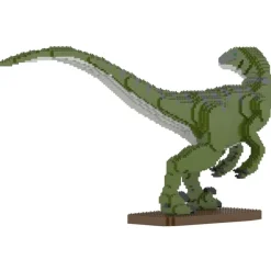 Jekca Games-- Velociraptor 01-M01 - Big - Lego - Sculpture - Construction - 4D - Brick Animals - Toys - Avvenice