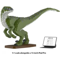 Jekca Games-- Velociraptor 01-M01 - Big - Lego - Sculpture - Construction - 4D - Brick Animals - Toys - Avvenice
