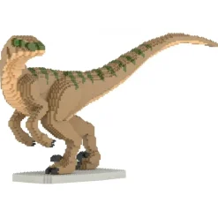 Jekca Games-- Velociraptor 01-M02 - Big - Lego - Sculpture - Construction - 4D - Brick Animals - Toys - Avvenice