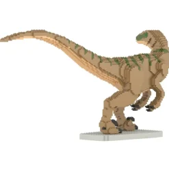 Jekca Games-- Velociraptor 01-M02 - Big - Lego - Sculpture - Construction - 4D - Brick Animals - Toys - Avvenice