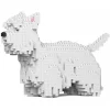 Jekca Games-- West Highland White Terrier 01S - Lego - Sculpture - Construction - 4D - Brick Animals - Toys - Avvenice