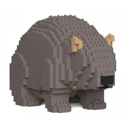 Jekca Games-- Wombat 01S - Lego - Sculpture - Construction - 4D - Brick Animals - Toys - Avvenice