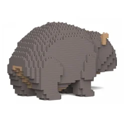 Jekca Games-- Wombat 01S - Lego - Sculpture - Construction - 4D - Brick Animals - Toys - Avvenice