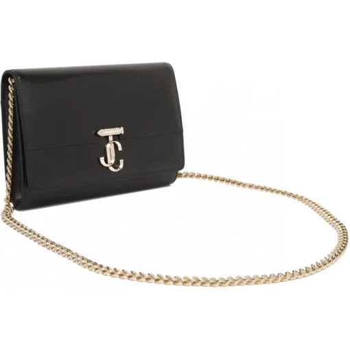 Jimmy Choo Bags-- Avenue Clutch Bag - Black - Exclusive Luxury Collection - Avvenice
